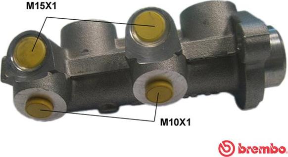 Brembo M 59 053 - Pompa centrala, frana aaoparts.ro