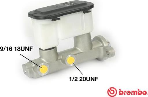 Brembo M 59 060 - Pompa centrala, frana aaoparts.ro