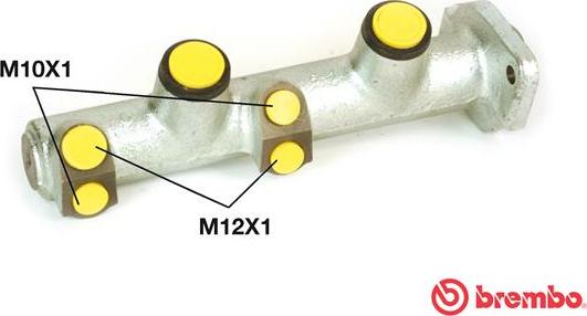 Brembo M 68 079 - Pompa centrala, frana aaoparts.ro