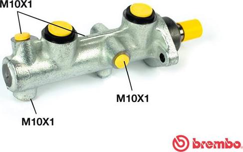Brembo M 85 043 - Pompa centrala, frana aaoparts.ro