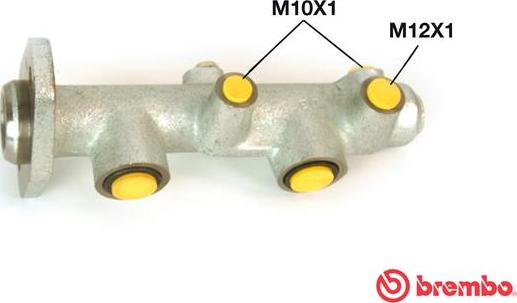 Brembo M 24 030 - Pompa centrala, frana aaoparts.ro