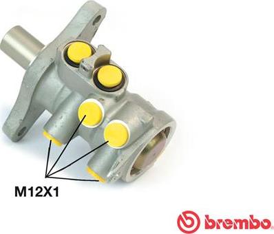Brembo M 24 072 - Pompa centrala, frana aaoparts.ro
