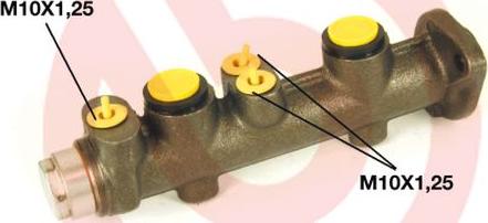 Brembo M 23 067 - Pompa centrala, frana aaoparts.ro