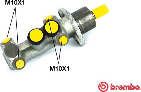 Brembo M 23 020 - Pompa centrala, frana aaoparts.ro