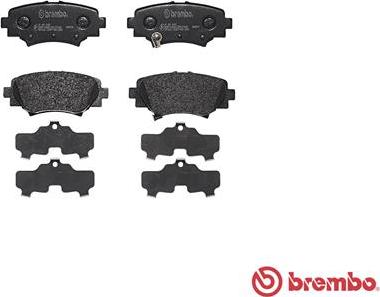 Brembo P 49 049 - Set placute frana,frana disc aaoparts.ro