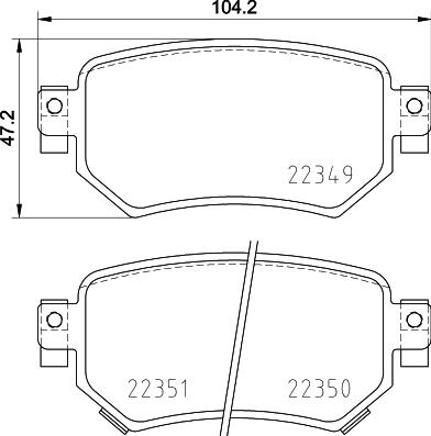 Brembo P 49 059 - Set placute frana,frana disc aaoparts.ro