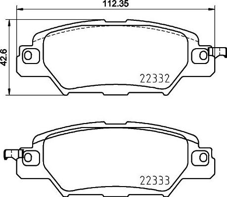 Brembo P 49 053 - Set placute frana,frana disc aaoparts.ro