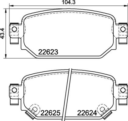 Brembo P 49 063 - Set placute frana,frana disc aaoparts.ro