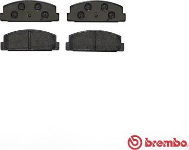 Brembo P 49 036 - Set placute frana,frana disc aaoparts.ro