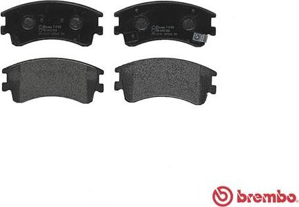 Brembo P 49 032 - Set placute frana,frana disc aaoparts.ro