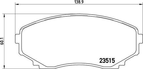Brembo P 49 028 - Set placute frana,frana disc aaoparts.ro