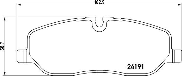 Brembo P 44 014 - Set placute frana,frana disc aaoparts.ro