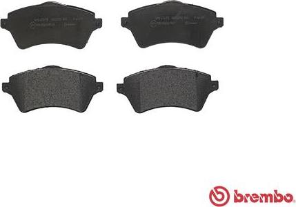 Brembo P 44 011 - Set placute frana,frana disc aaoparts.ro