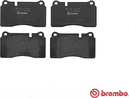 Brembo P 44 018 - Set placute frana,frana disc aaoparts.ro