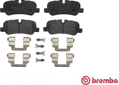 Brembo P 44 013 - Set placute frana,frana disc aaoparts.ro