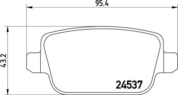 Brembo P 44 017 - Set placute frana,frana disc aaoparts.ro