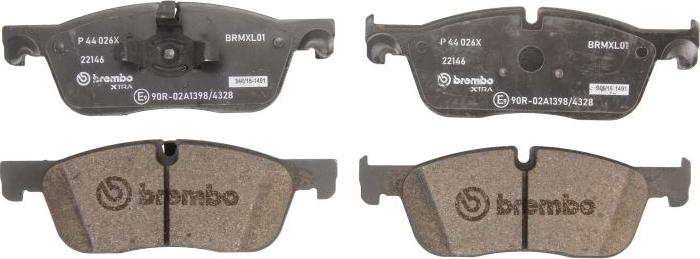 Brembo P 44 026X - Set placute frana,frana disc aaoparts.ro