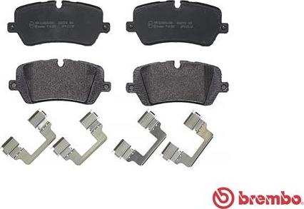 Brembo P 44 021 - Set placute frana,frana disc aaoparts.ro