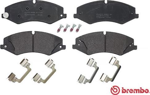 Brembo P 44 022 - Set placute frana,frana disc aaoparts.ro