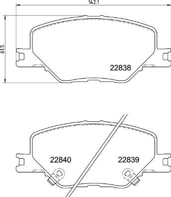 Brembo P 59 096 - Set placute frana,frana disc aaoparts.ro