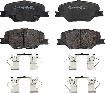 Brembo P 59 096 - Set placute frana,frana disc aaoparts.ro