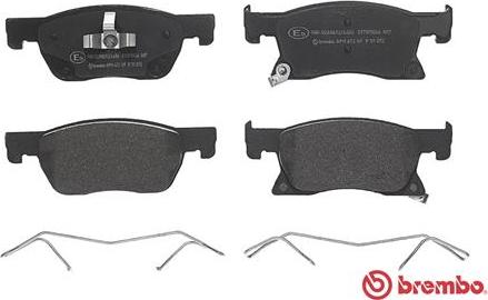 Brembo P 59 092 - Set placute frana,frana disc aaoparts.ro