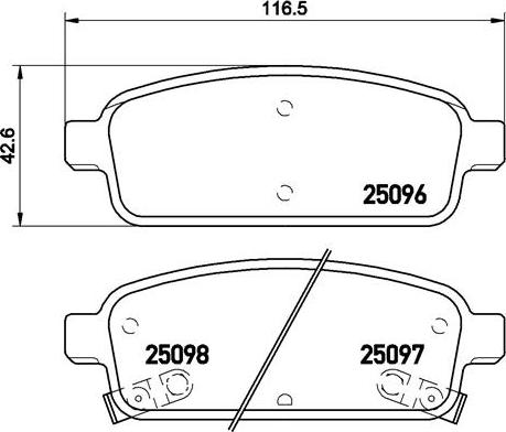 Brembo P 59 080 - Set placute frana,frana disc aaoparts.ro