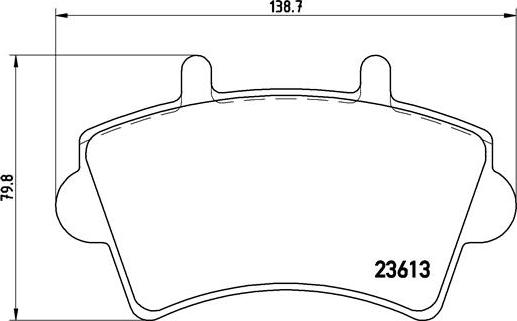 Brembo P 59 039 - Set placute frana,frana disc aaoparts.ro