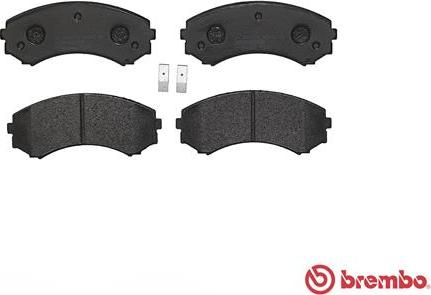 Brembo P 54 029 - Set placute frana,frana disc aaoparts.ro