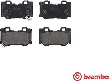 Brembo P 56 095 - Set placute frana,frana disc aaoparts.ro