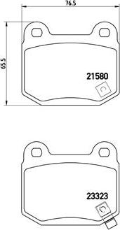 Brembo P 56 048 - Set placute frana,frana disc aaoparts.ro