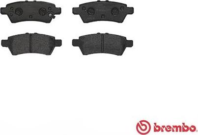 Brembo P 56 060 - Set placute frana,frana disc aaoparts.ro