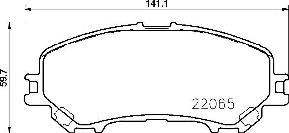 Brembo P 56 100 - Set placute frana,frana disc aaoparts.ro