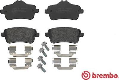 Brembo P 50 099 - Set placute frana,frana disc aaoparts.ro