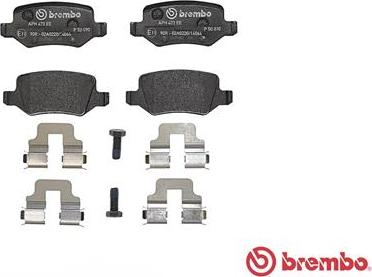 Brembo P 50 090 - Set placute frana,frana disc aaoparts.ro