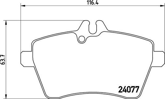 Brembo P 50 054 - Set placute frana,frana disc aaoparts.ro