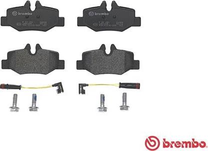 Brembo P 50 051 - Set placute frana,frana disc aaoparts.ro