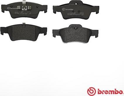 Brembo P 50 064 - Set placute frana,frana disc aaoparts.ro