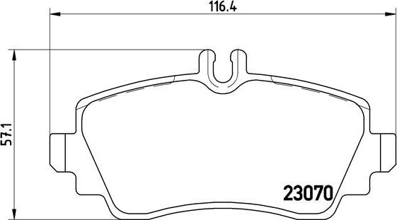 Brembo P 50 035 - Set placute frana,frana disc aaoparts.ro