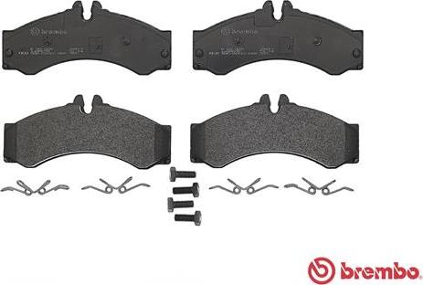 Brembo P 50 028 - Set placute frana,frana disc aaoparts.ro