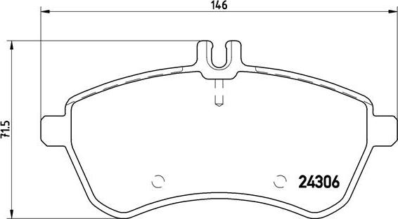 Brembo P 50 070 - Set placute frana,frana disc aaoparts.ro