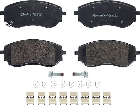 Brembo P 50 144 - Set placute frana,frana disc aaoparts.ro