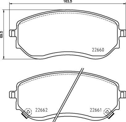 Brembo P 50 144 - Set placute frana,frana disc aaoparts.ro