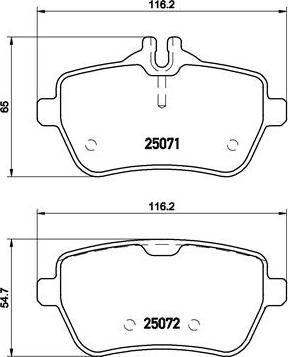 Brembo P 50 103 - Set placute frana,frana disc aaoparts.ro