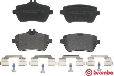 Brembo P 50 117 - Set placute frana,frana disc aaoparts.ro