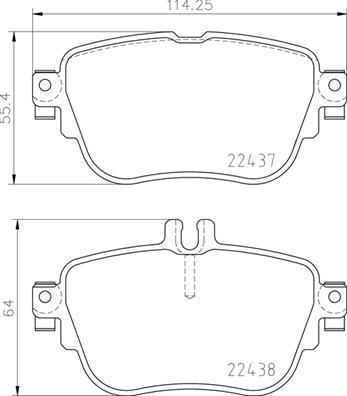 Brembo P 50 136 - Set placute frana,frana disc aaoparts.ro