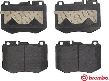 Brembo P 50 120 - Set placute frana,frana disc aaoparts.ro