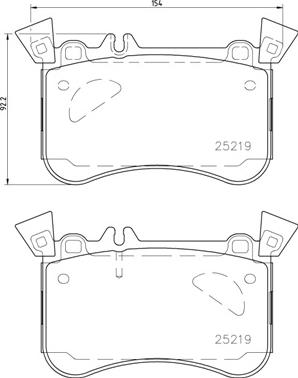 Brembo P 50 121 - Set placute frana,frana disc aaoparts.ro