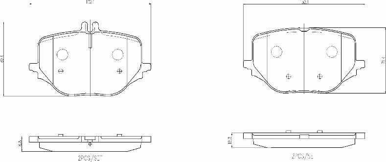 Brembo P50170N - Set placute frana,frana disc aaoparts.ro