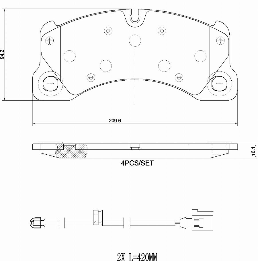 Brembo P 65 049 - Set placute frana,frana disc aaoparts.ro